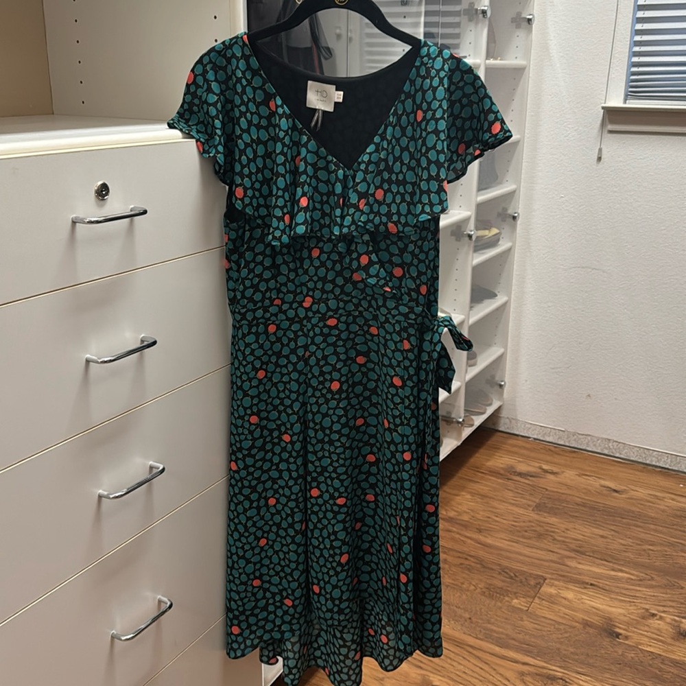 Anthropologie printed dress